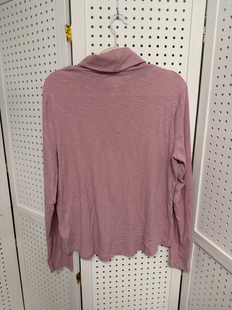 Gap Essentials Turtle Neck Ribbed Long Sleeve T-s… - image 2