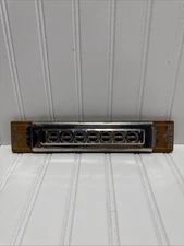 VINTAGE  12” KOCH HARMONICA ALPINA MADE IN GERMANY  64 Hole