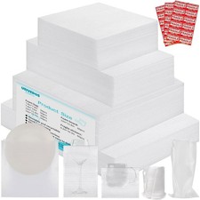 320 pcs Moving Packaging Supplies, 260 Cushioning Foam Pouches and Sheets, 4 ...