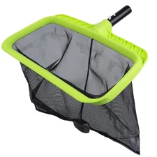 Swimming Pool Leaf Skimmer Net,Reinforced Frame Deep Rake Net