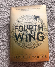 Rebecca Yarros Fourth Wing Hardcover 2023 Fir...