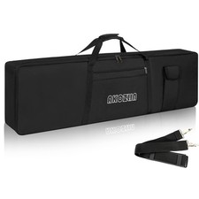 Best AKOZLIN 88 Keys Portable Padded Keyboard Case,Dimension 54.1"X6.69"X13.18"
