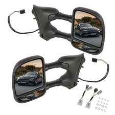 Manual Towing Side Heated Mirrors Fit Ford Excursion 2001-2005