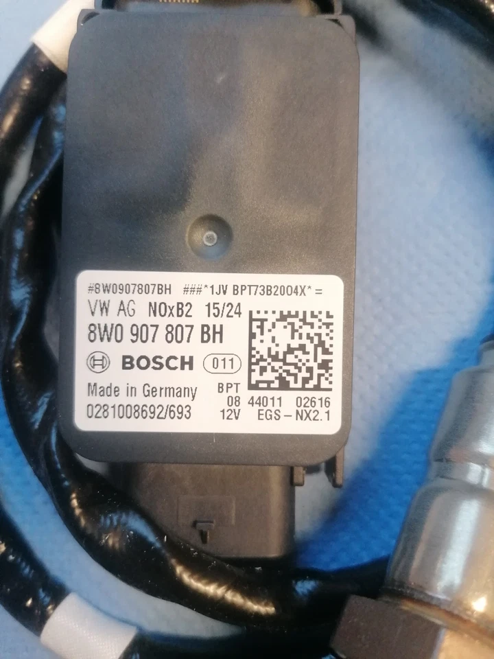 Sensore Nox Originale Audi VAG 8W0907807BH NUOVO NOX Sensore Scarico DPF A4 A5 8W B9 TD - Immagine 2 di 2