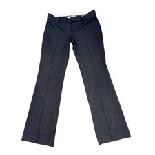 🏢 ANN TAYLOR Black Bootcut Dress Pants Office Career | Women's Sz 8