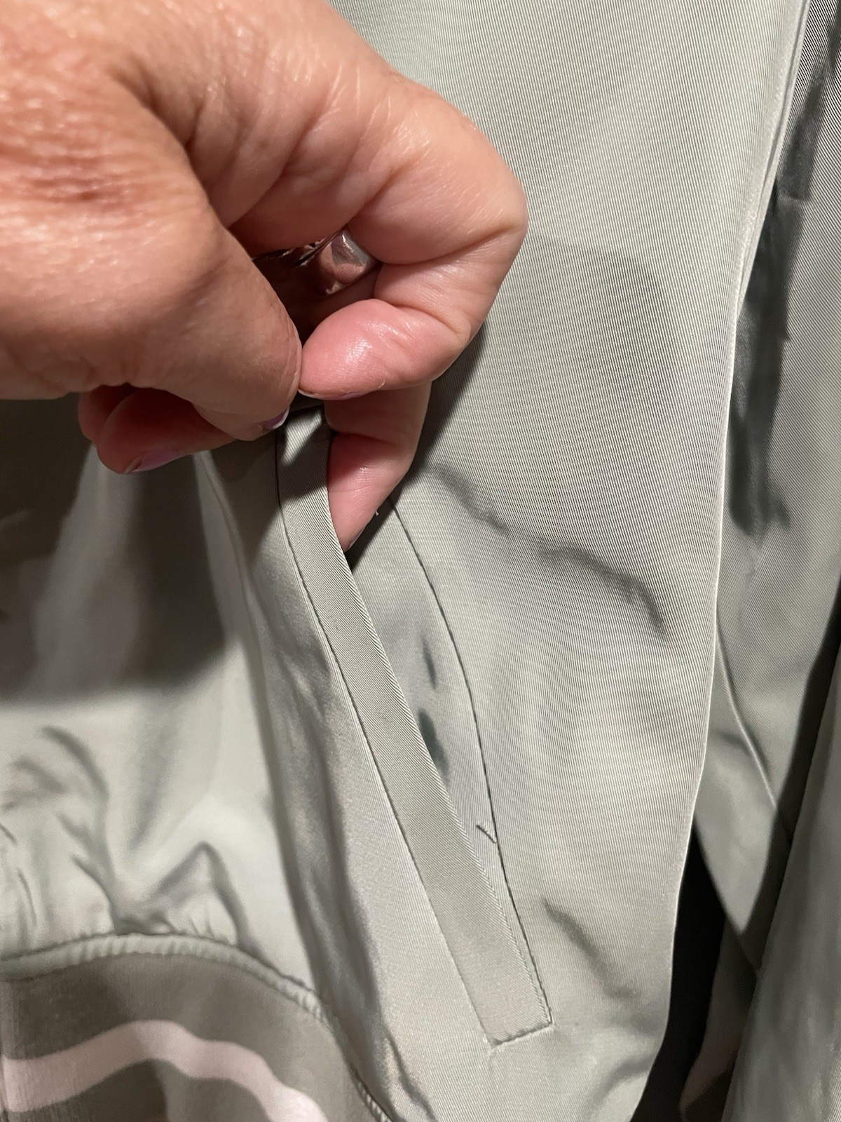 Gap Bomber Jacket, Light, Sage, Medium - image 4