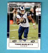 Todd Gurley II 2017 Playoff #46 Rams #d 18/25 D180