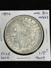 1896 Morgan Silver Dollar BU UNC Light Toning, Nice Coin, Nice Grade