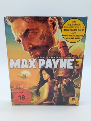 Sony PlayStation 3 Max Payne 3 im Pappschuber | OVP | CiB