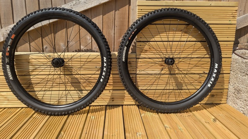 Marin Bikes MTB 29" Wheel set. Boost. Shimano Hubs. Microspline. Centerlock.