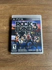 Rock Band 3 (Sony PlayStation 3, 2010) CIB w/Manual & Inserts - Tested Fast Ship