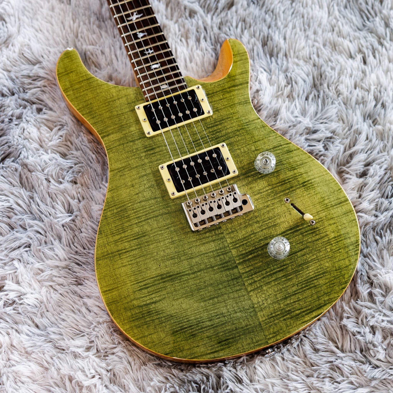 PRS SE Custom 24 2017 - 2019 - Trampas Green