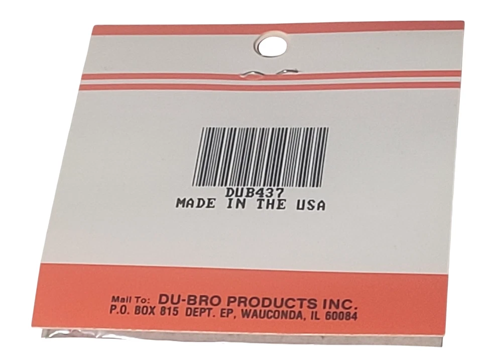 Du-Bro 437 Heat Shrink Tubing 1/8" Diameter - NOS - Image 2 of 4