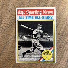 1976 Topps - Lou Gehrig #341