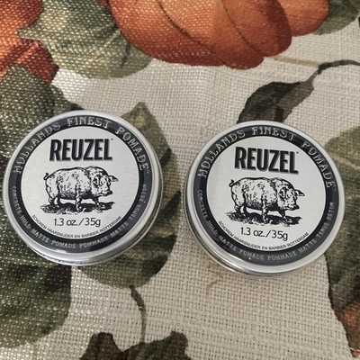 Reuzel Concrete Hold Matte Pomade- 1.3oz- 2 Pack