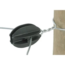 Dare Products BW-KK-10 Yellow Plastic Large Flanges Corner Post Insulator