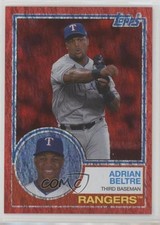 2021 Topps Archives 1983 Topps Red Hot Foil 6/50 Adrian Beltre #151 HOF 0l1
