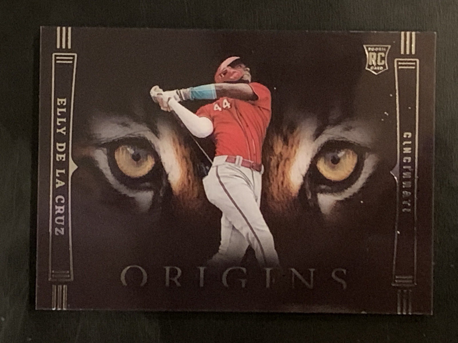 2023 Chronicles #TIG-ED Elly De La Cruz Origins Tiger Eyes Case Hit SSP RC