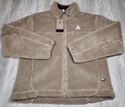 New! Nike ACG Canwell Glacier Sherpa Fleece Jacket Sz.Medium Men's FV8653-247