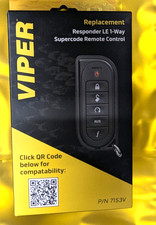 7153V VIPER Replacement Remote Control Transmitter Also Replaces 7152V 