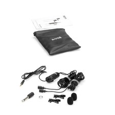 BY-M1DM Dual Omni-directional Lavalier Microphone For Android Smartphone G