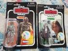 Hasbro Star Wars Vintage Collection Lot Boba Fett VC09 & Han Solo VC03 Foil