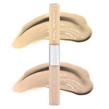 Dual-Ended Concealer Stick for Dark Circles, Scars, Blemishes, Eyes