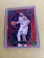 2024-25 Panini Select - Courtside Jayson Tatum #246 Red Mojo Prizm /20