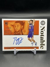 2019-20 Encased Notable Signatures Ty Jerome Rookie Auto /99 #164 Suns Grizzlies