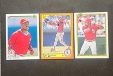 1990 Score Rookie & Traded Ray Lankford #84T (RC) 1990 Bowman RC 1990 UPPER DECK