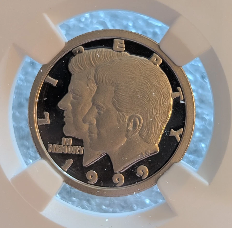 Platinum 1999 $150 Liberia ~ NGC PF68 UC ~ In Memory John F Kennedy ~ 1/4 oz JFK - Image 4 of 4