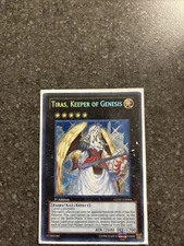 Yu-Gi-Oh! Tiras, Keeper of Genesis (LP) GENF-EN04 1st Edition