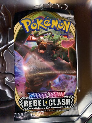 pokemon sword & shield rebel clash booster box and Pack Pokemon TCG: Sword & Shield