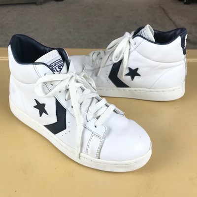 vintage converse leather high tops