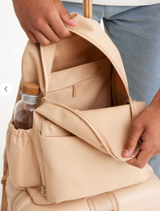 BEIS - The BEISics Backpack - New with tags - Beige | eBay display picture 3