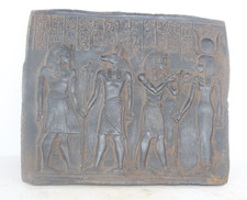 EGYCOM ANCIENT EGYPTIAN STELLA For Anubis ,Isis Hathor and Ramses II Stela (JH)