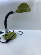 lampada da tavolo vintage anni 70 color verde da scrivanie ufficio