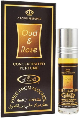 Parfümöl Al-Rehab '' Oud & Rose '' On 6 ml (70 Euro pro 100ml )