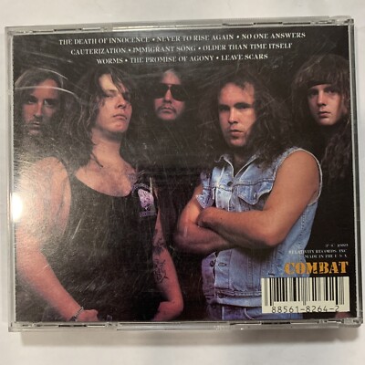 Dark Angel – Leave Scars CD 1989 Combat – 88561-8264-2 [ORIGINAL