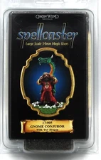 Spellcaster 17-005 Gnome Conjuror with 'Pet' Dragon (54mm) Iron Wind Metals Mage