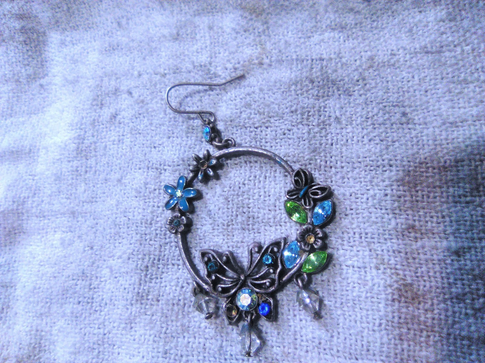 sterling silver hoop earring eBay