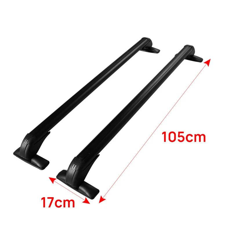 For Mitsubishi Mirage 41.3"in Car Top Roof Rack Cross Bar Luggage Cargo Carrier Foto 2 de 4
