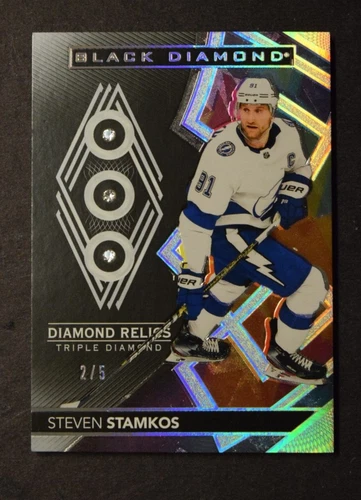 2020-21 Upper Deck Black Diamond Triple Diamond Steven Stamkos #/5