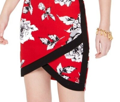 strapless open back dress Red And Black Printed Long Sleeve 2 In 1 Midi Dress – AX Paris