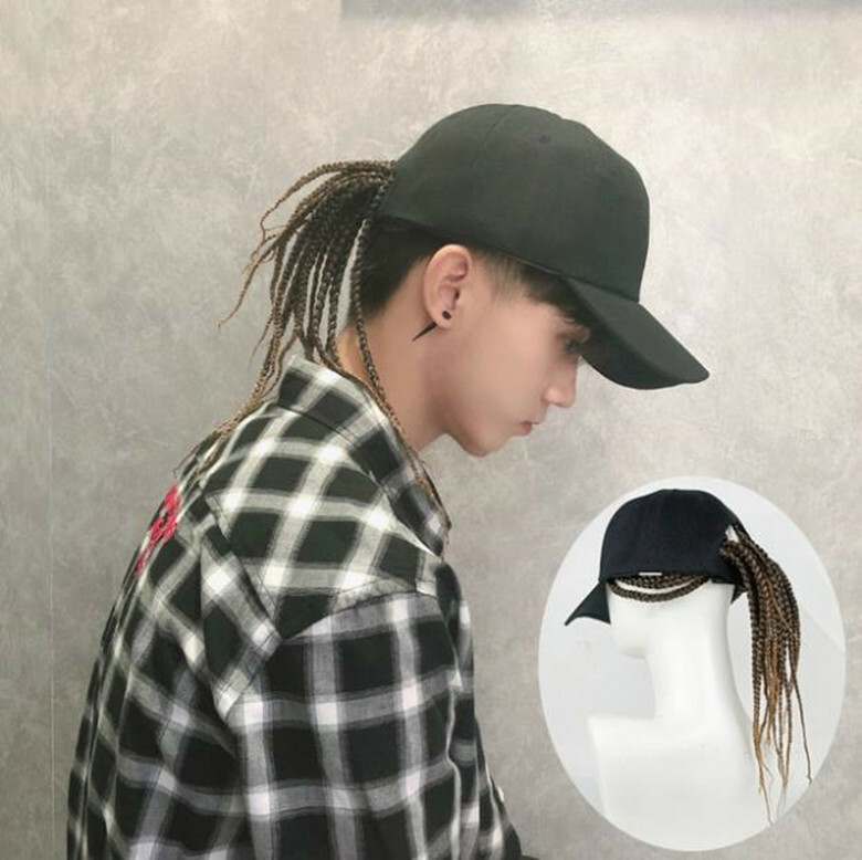 帽子 P.L.N long hair cap THE CLASSIC CAP – BLACK – P.L.N.