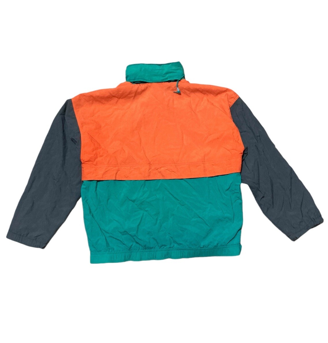 VTG PUMA Colorblock Windbreaker 1/2 Zip Jacket Men's size M in