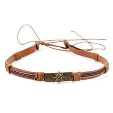 Hand Made hat Band Vintage Skull Hat Belt for Cowboy Fedora Panama hat Skele...