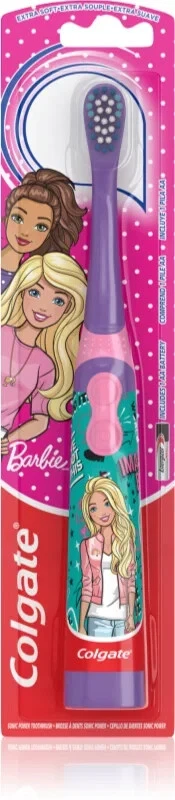 Colgate Barbie Kids Battery Powered Electric Toothbrush For Girls (NN5)