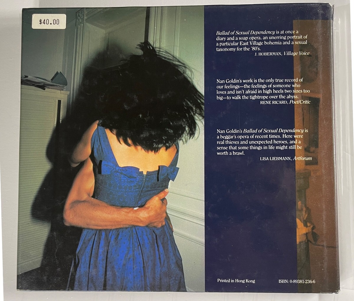 NAN GOLDIN BALLAD OF SEXUAL DEPENDENCY 1986 APERTURE 1st EDITION