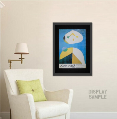 Joan Miro (1938) Portrait II * Exhibition Art Poster 1979 Italy